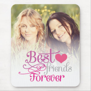 Mousepad BFF - Melhores amigos da forma para sempre com