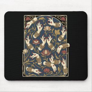 Mousepad Bharatanatyam Kathak e Odissi Dança Clássica India