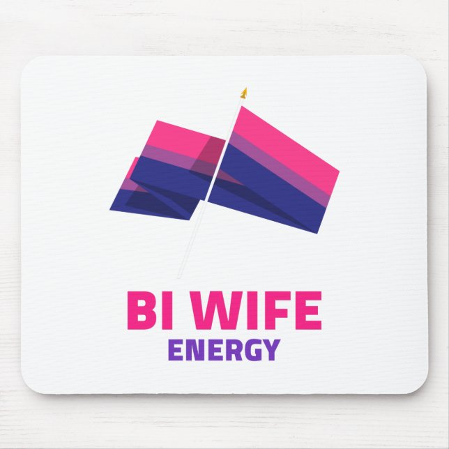 Mousepad Bi Wife Energy (Frente)