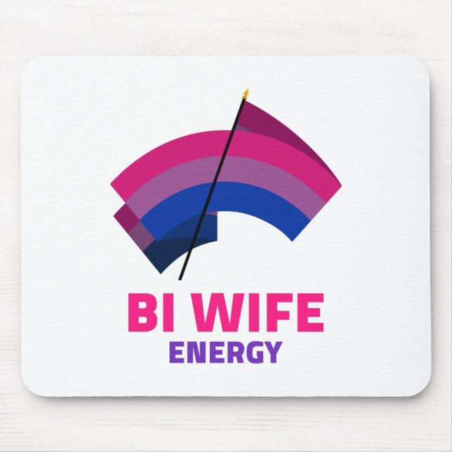 Mousepad Bi Wife Energy (Frente)