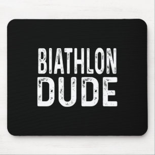 Mousepad Biathlon Dude Distressou Sprint Perseguit Relay Tr
