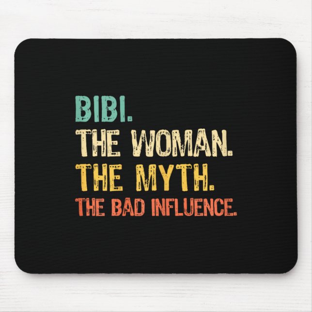 Mousepad Bibi A Mulher O Mito O Relatório De Influência Eng (Frente)