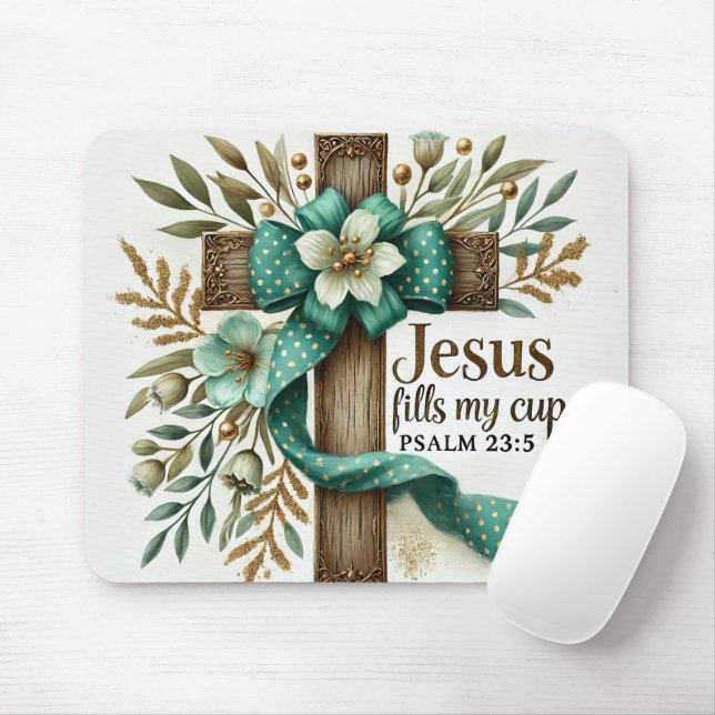Mousepad bíblia cristã inspiradora Verse (Com mouse)