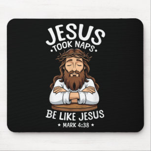 Mousepad Bíblia Cristã Verse Fé Deus Pun Jesus Saiu Do Bate