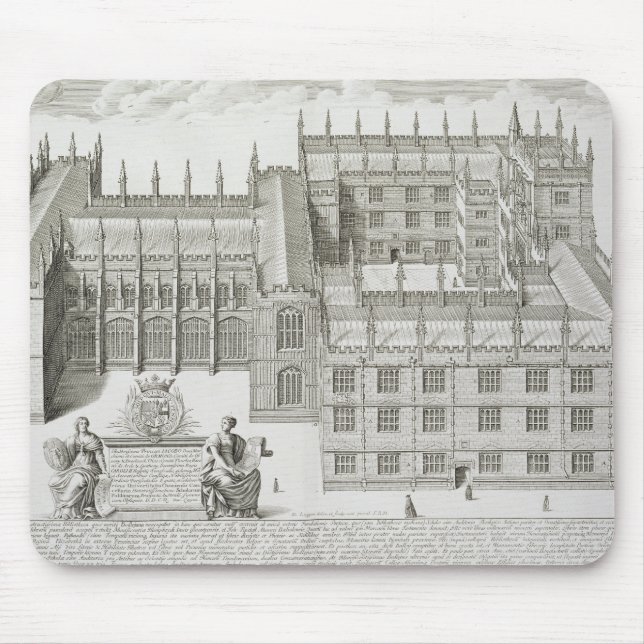 Mousepad Biblioteca de Bodleian, Oxford, 'de Oxonia (Frente)