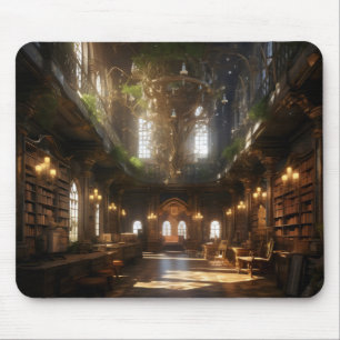 Mousepad Biblioteca de fantasia