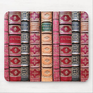 Mousepad Biblioteca de Livros Antigo
