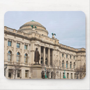Mousepad biblioteca pública de estilo renascentista em milw