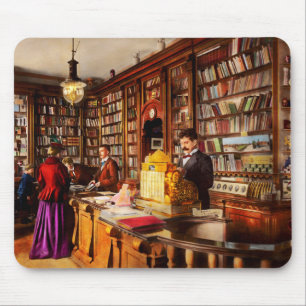 Mousepad Biblioteca - Uma ideia nova 1895
