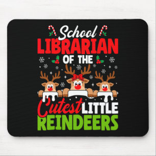 Mousepad Bibliotecário Da Escola De Natal Das Rebeldes Mais
