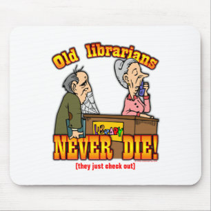 Mousepad Bibliotecários