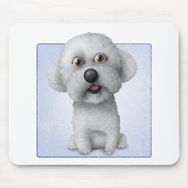 Mousepad Bichon Frise (Frente)