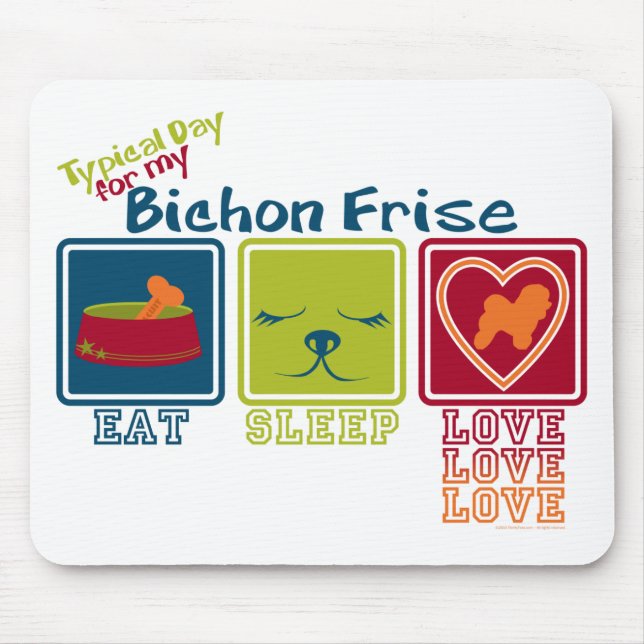 Mousepad Bichon Frise (Frente)