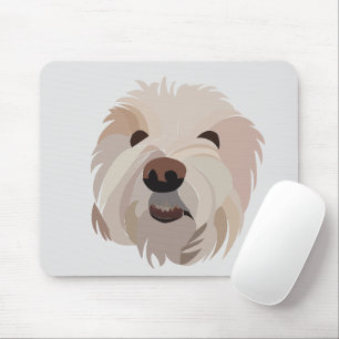 Mousepad Bichon Frise Dog Lover Bichon Frise