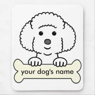 Mousepad Bichon personalizado Frise