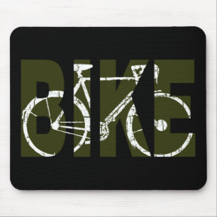 Mousepad bicicleta agradável. biking. bicicleta-temático
