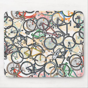 Mousepad bicicleta - biking + bicicleta