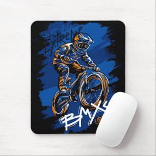 Mousepad Bicicleta Bmx Urban streetwear Grafite