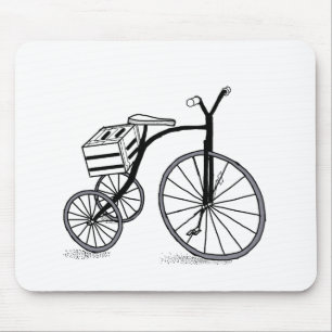 Mousepad Bicicleta com 3 rodas