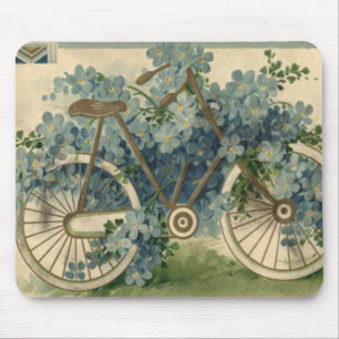 Mousepad Bicicleta de Aniversário Não Me Esqueças