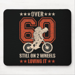 Mousepad Bicicleta de Ciclismo de Montanha Vintage Engraçad