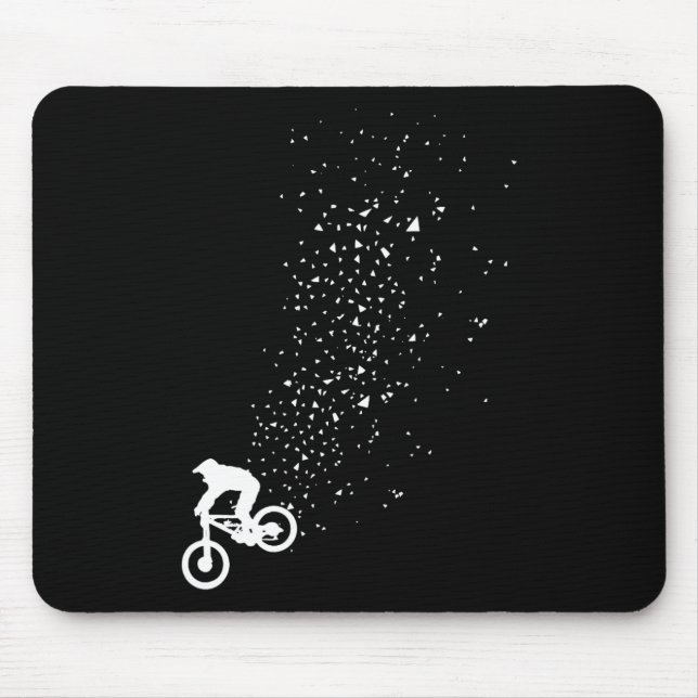 Mousepad Bicicleta de Montanha - Presente de Ciclismo Mtb D (Frente)
