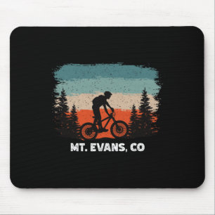 Mousepad Bicicleta de Montanha Retro Pôr do Sol Vintage Mt.
