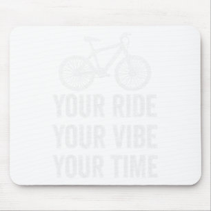 Mousepad Bicicleta de Montanha Seu Passeio Seu Estilo Seu T