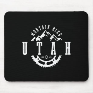 Mousepad Bicicleta de Montanha Utah Moab Mtb Ciclismo Downh