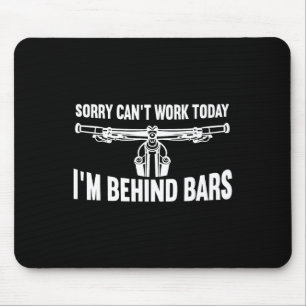 Mousepad Bicicleta Engraçada Mountain Bike Ciclista Apaixon