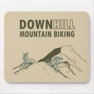 Mousepad bicicleta fora da descida