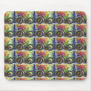 Mousepad Bicicleta gorda e chamas