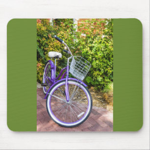 Mousepad Bicicleta Puro Brilhante Pronta para uma Corrida