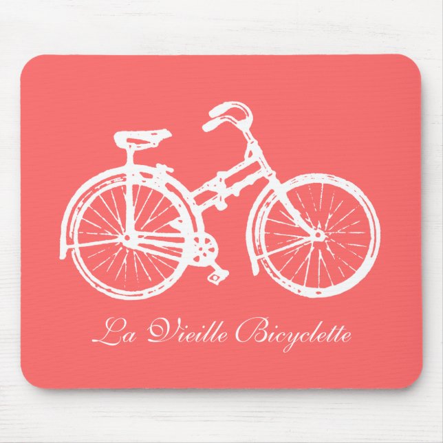 Mousepad Bicicleta velha (Frente)