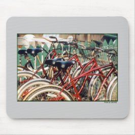 Mousepad Bicicleta Vermelha