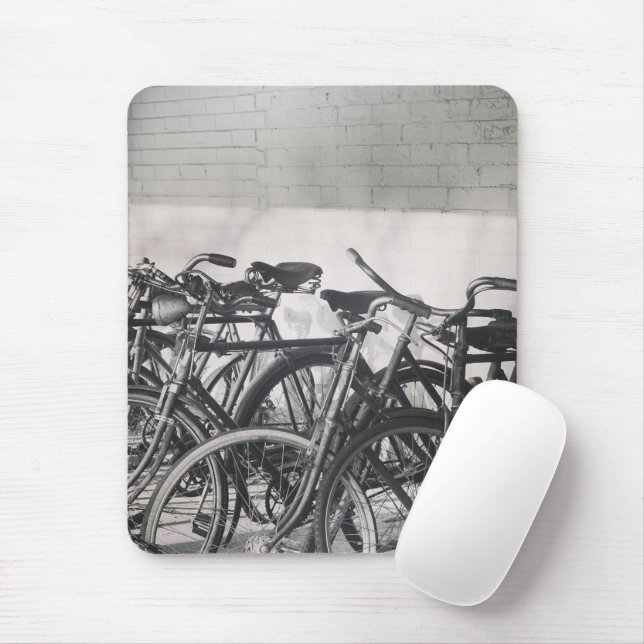 Mousepad Bicicletas de Vintage (Com mouse)