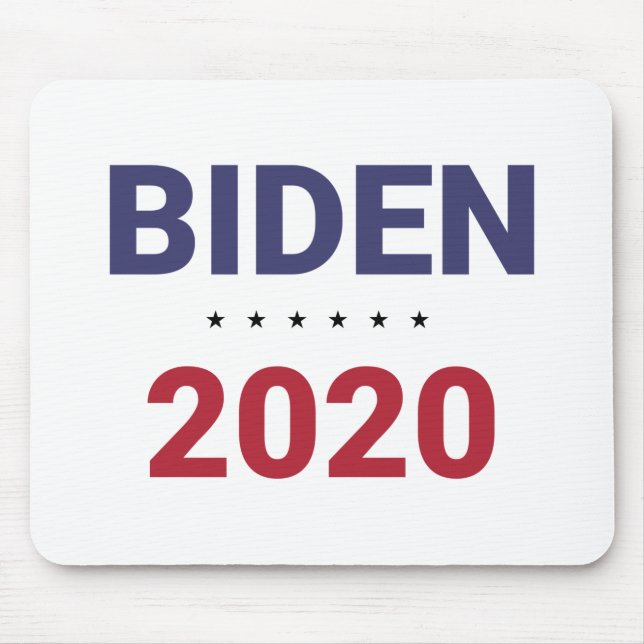 Mousepad Biden 2020 (Eleição nos EUA) (Frente)