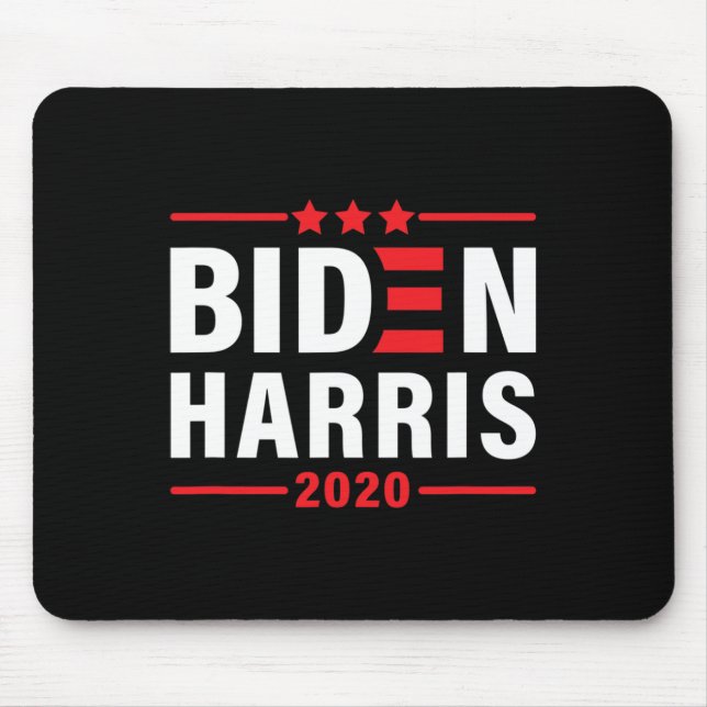 Mousepad Biden Kamala Harris 2020 Eleição Democrata Liberal (Frente)