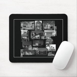 Mousepad Bielorrússia Беларусь Minsk Grodno Brest Tapete de