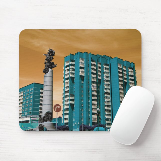 Mousepad Bielorrússia Б е л а р у с  Minsk Architecture Mou (Com mouse)