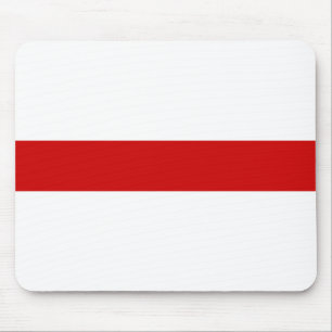 Mousepad Bielorrússia branco-vermelho-branco