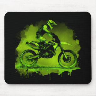 Mousepad Bifurcação de água verde