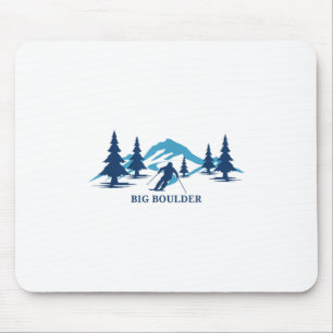 Mousepad Big Boulder Pennsylvania Ski Resort Skiier T