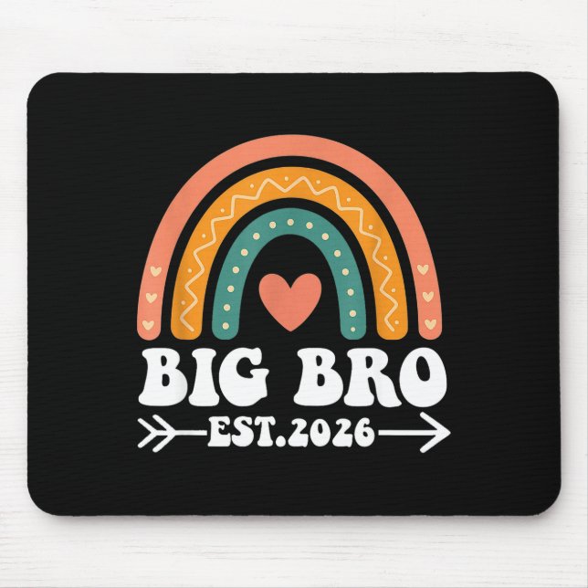 Mousepad Big Bro Est 2026 New Big Brother Announcement Rain (Frente)