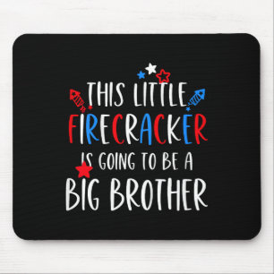 Mousepad Big Brother 4 De Julho Toddler Boy Independência D