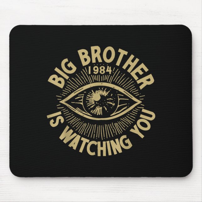 Mousepad Big Brother Is Watching You  (Frente)