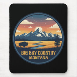 Mousepad Big Sky Country Montana