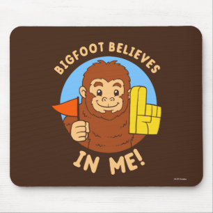 Mousepad Bigfoot acredita em mim