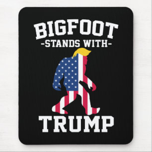 Mousepad Bigfoot Com Eleições Trump 2024