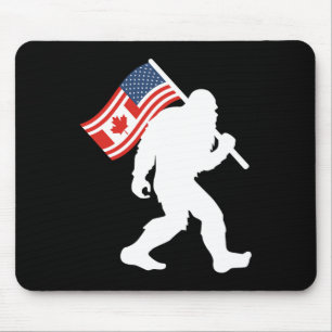 Mousepad Bigfoot Engraçado Canadá O 51 Estado Trump Canadá